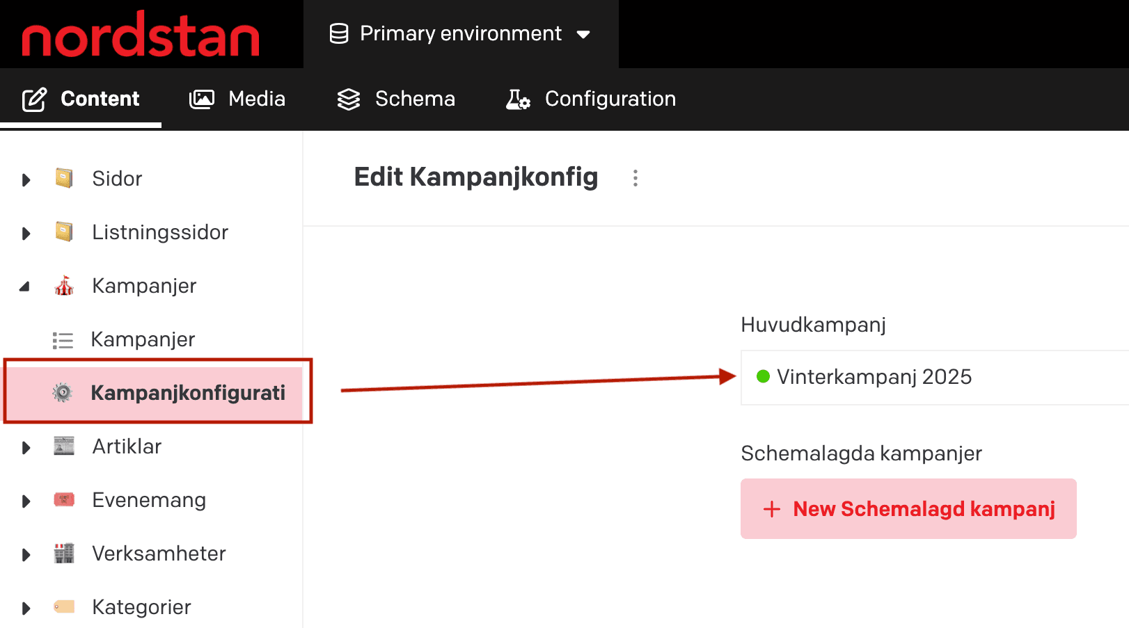 Campaign Configuration
